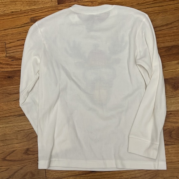 BOYS thermal NEVER WORN THERMAL CHRISTMAS MOOSE SHIRT SZ L 10-12 - Picture 4 of 4